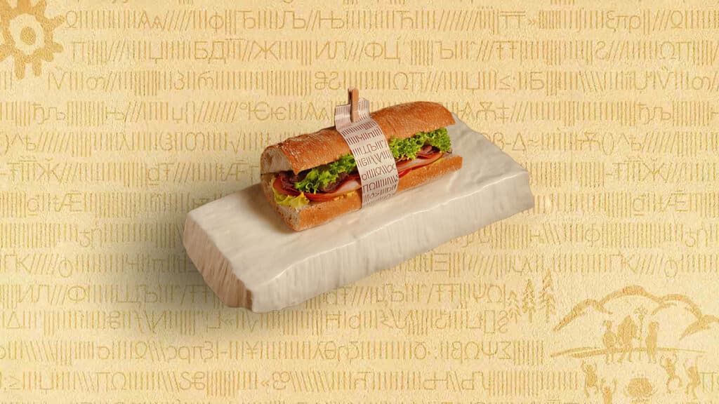 Triple Meat Sandwich