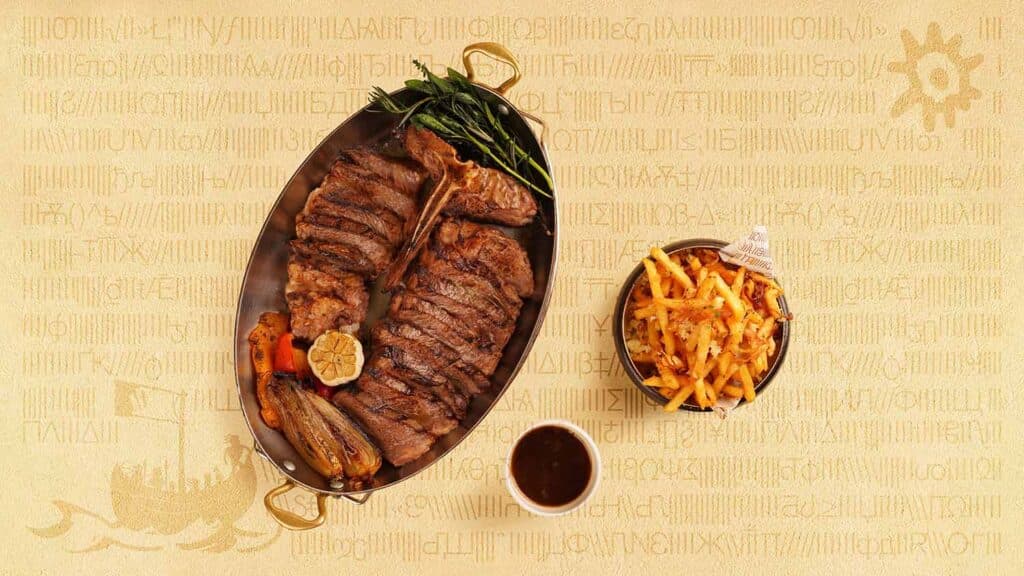 D T–Bone Steak