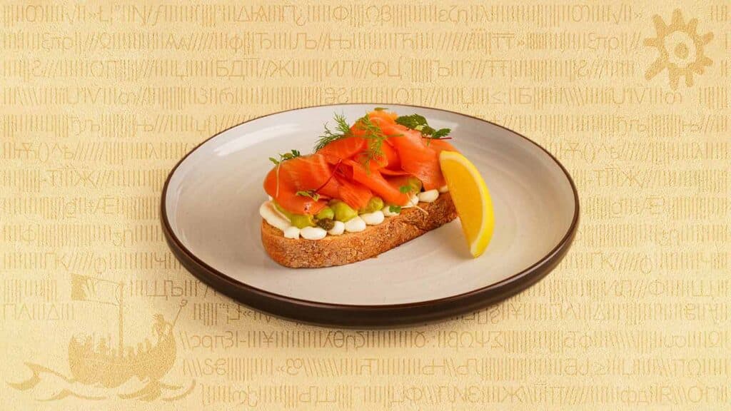 Smoked Salmon Toast